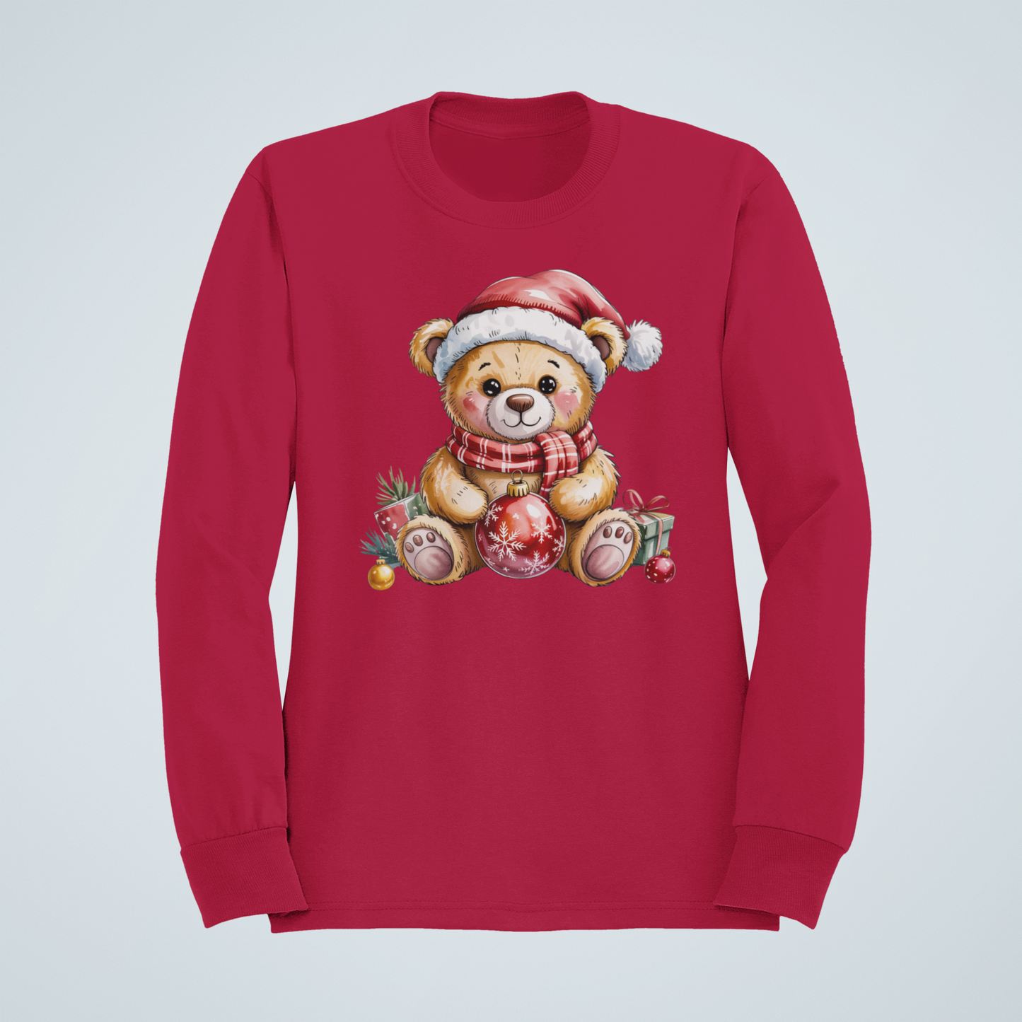 Christmas Teddy Bear Sweatshirt