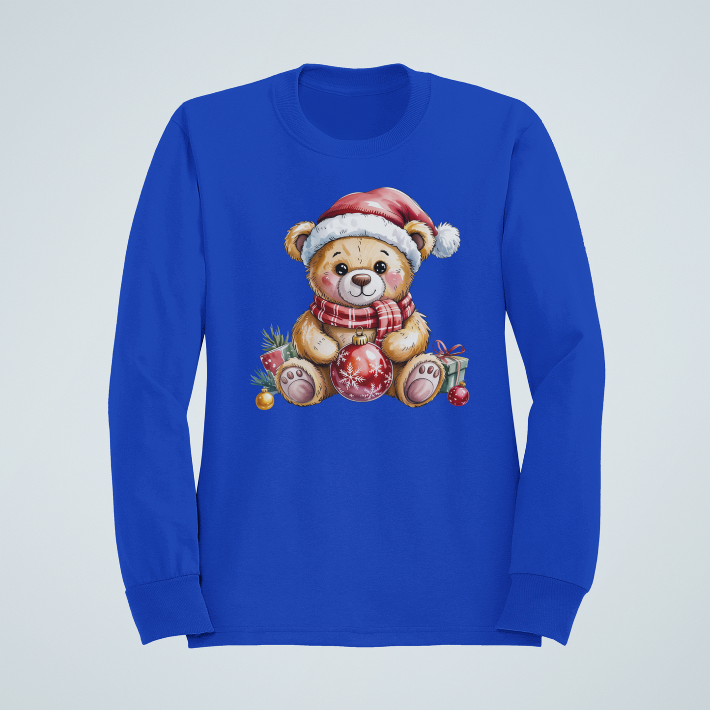 Christmas Teddy Bear Sweatshirt