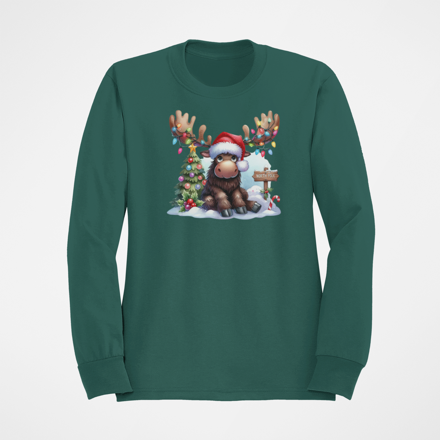 Christmas Moose Sweatshirt