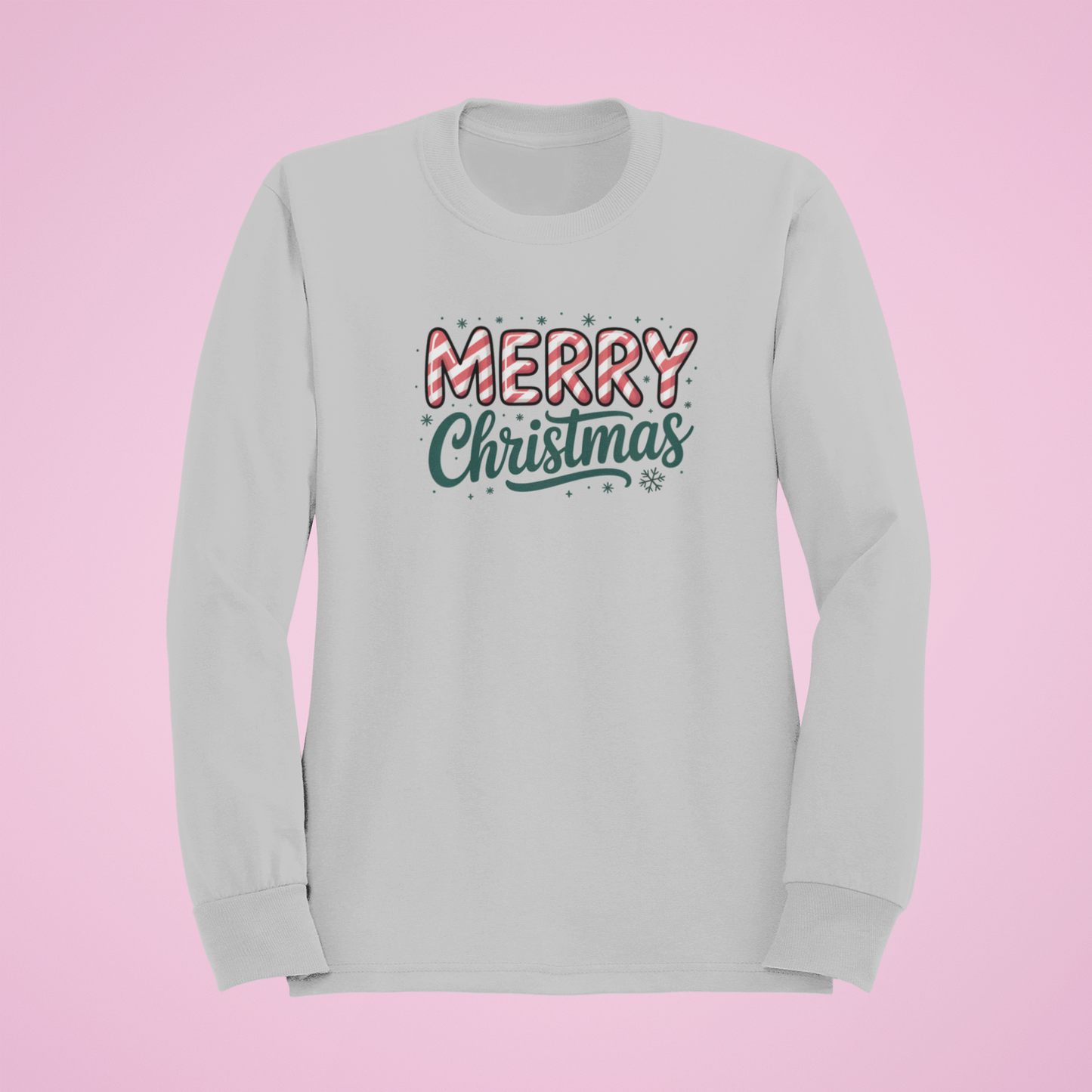 Peppermint Merry Christmas-Sweatshirt