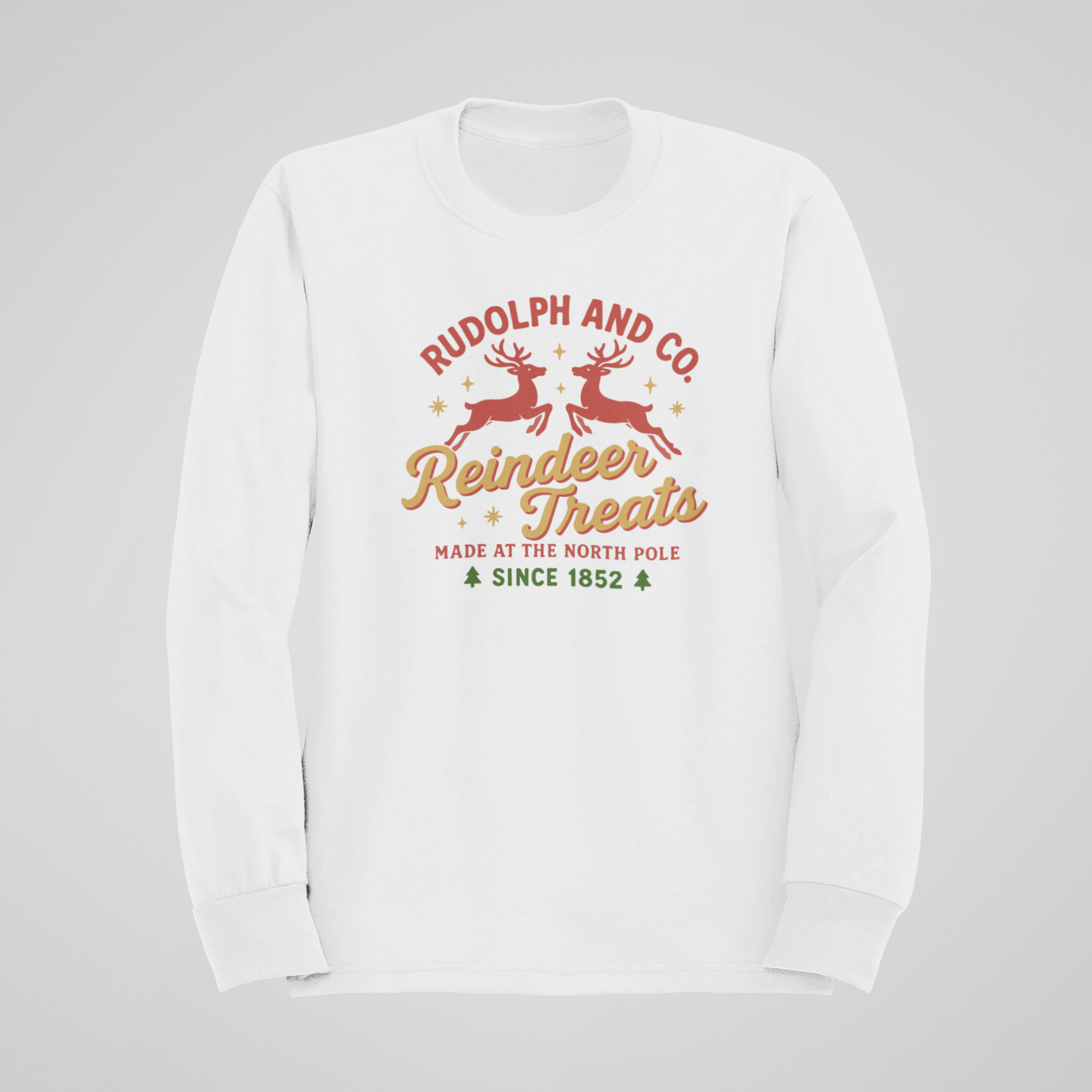Retro Reindeer Treats Sweatshirt
