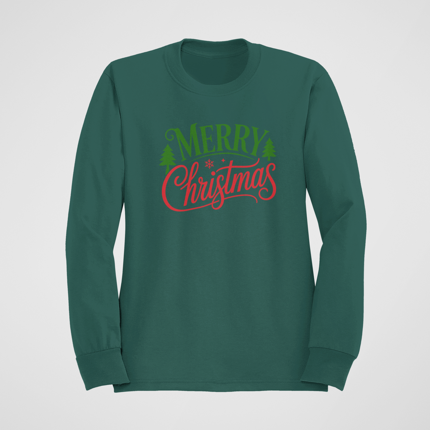 Script Merry Christmas Sweatshirt