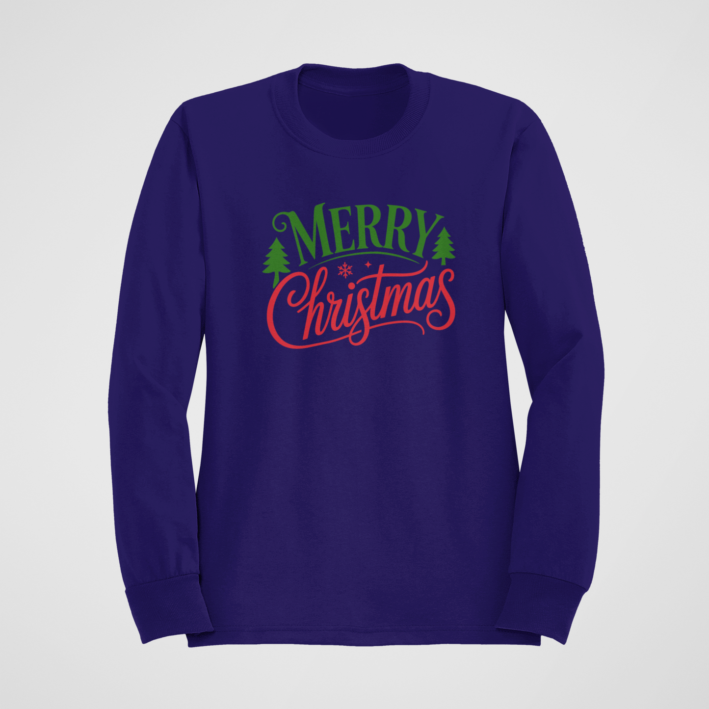 Script Merry Christmas Sweatshirt