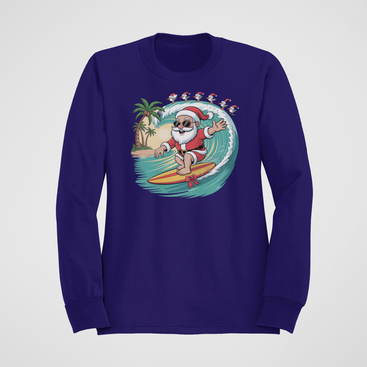 Surfin' Santa Sweatshirt