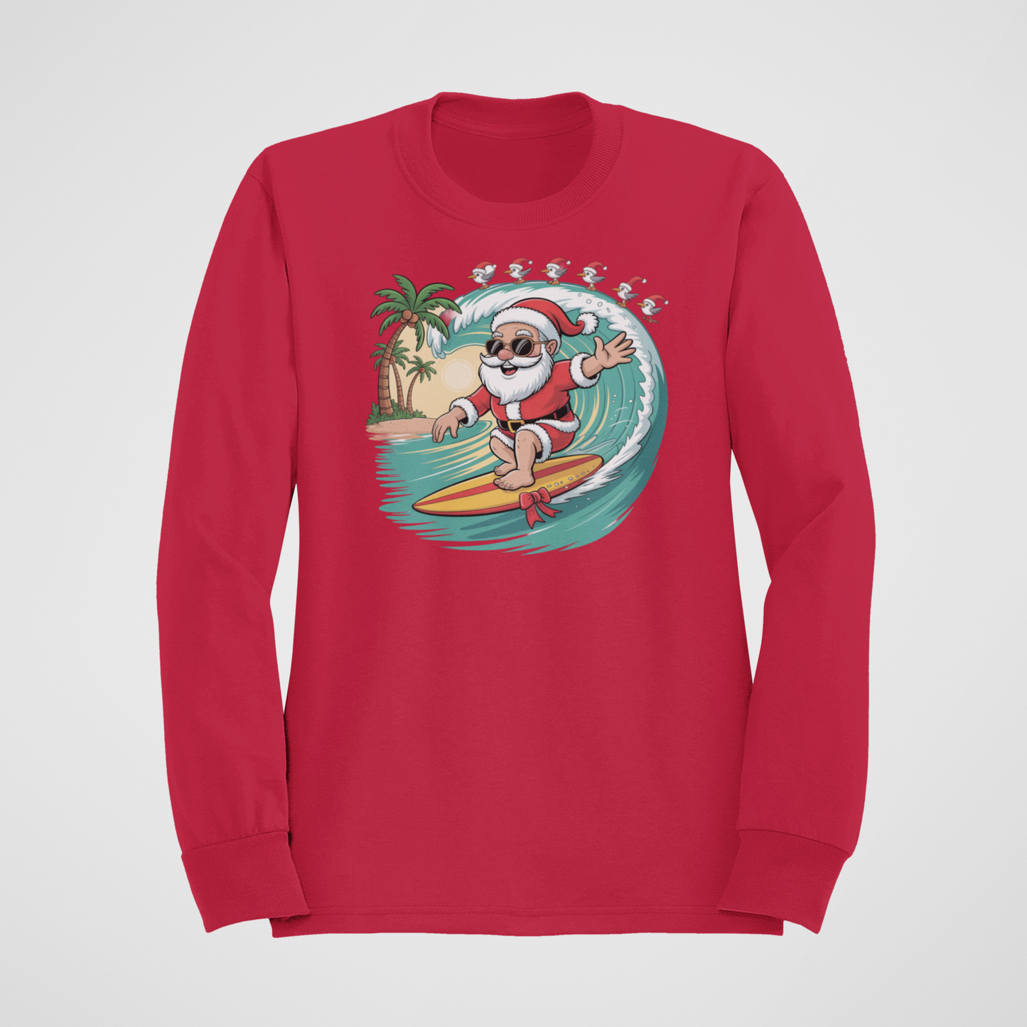 Surfin' Santa Sweatshirt