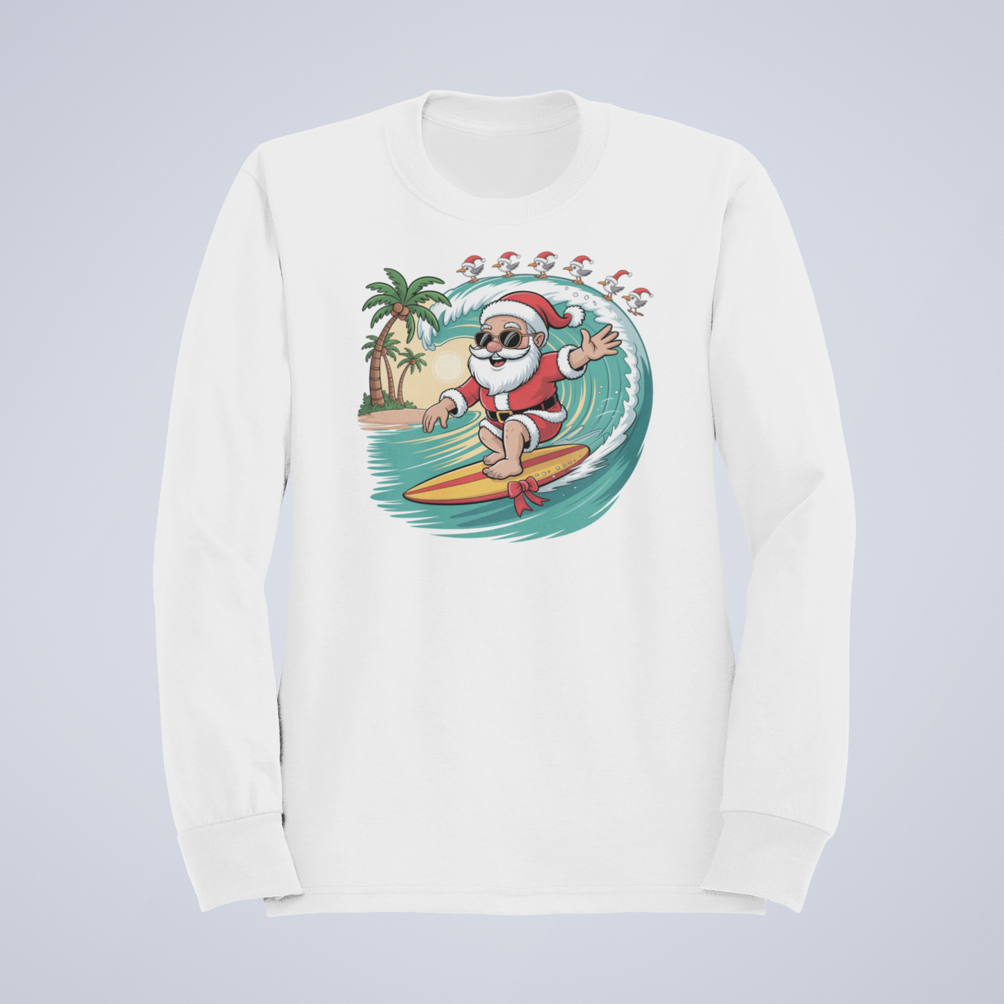 Surfin' Santa Sweatshirt