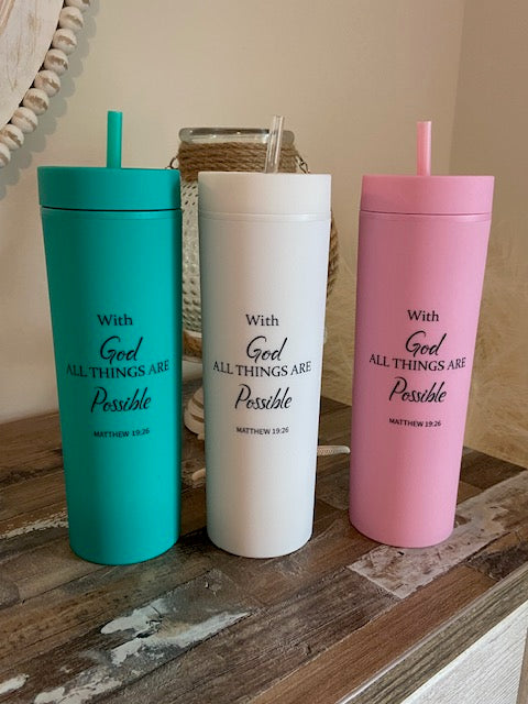 Tumbler-With God
