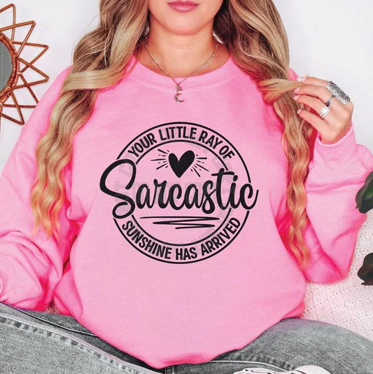Your Little Ray of Sarcastic Sunshine Sweatshirt