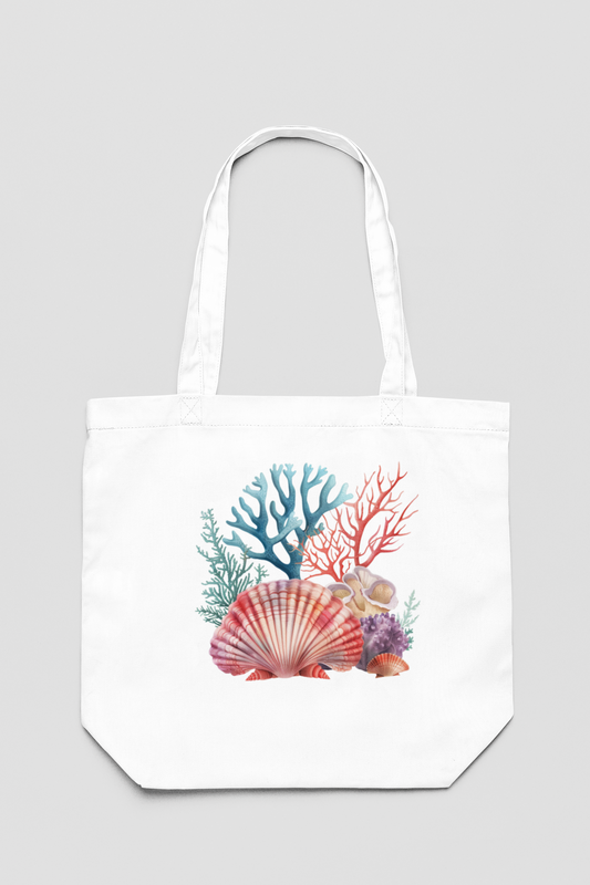 Coral Tote Bag