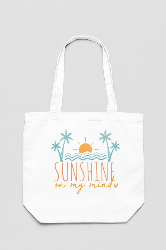 Sunshine on My Mind Tote Bag