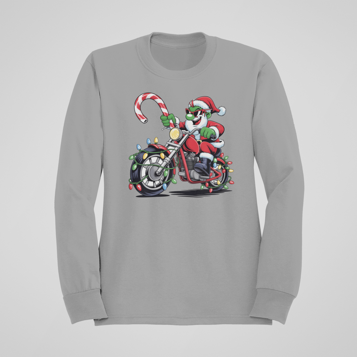 Biker Santa Seatshirt