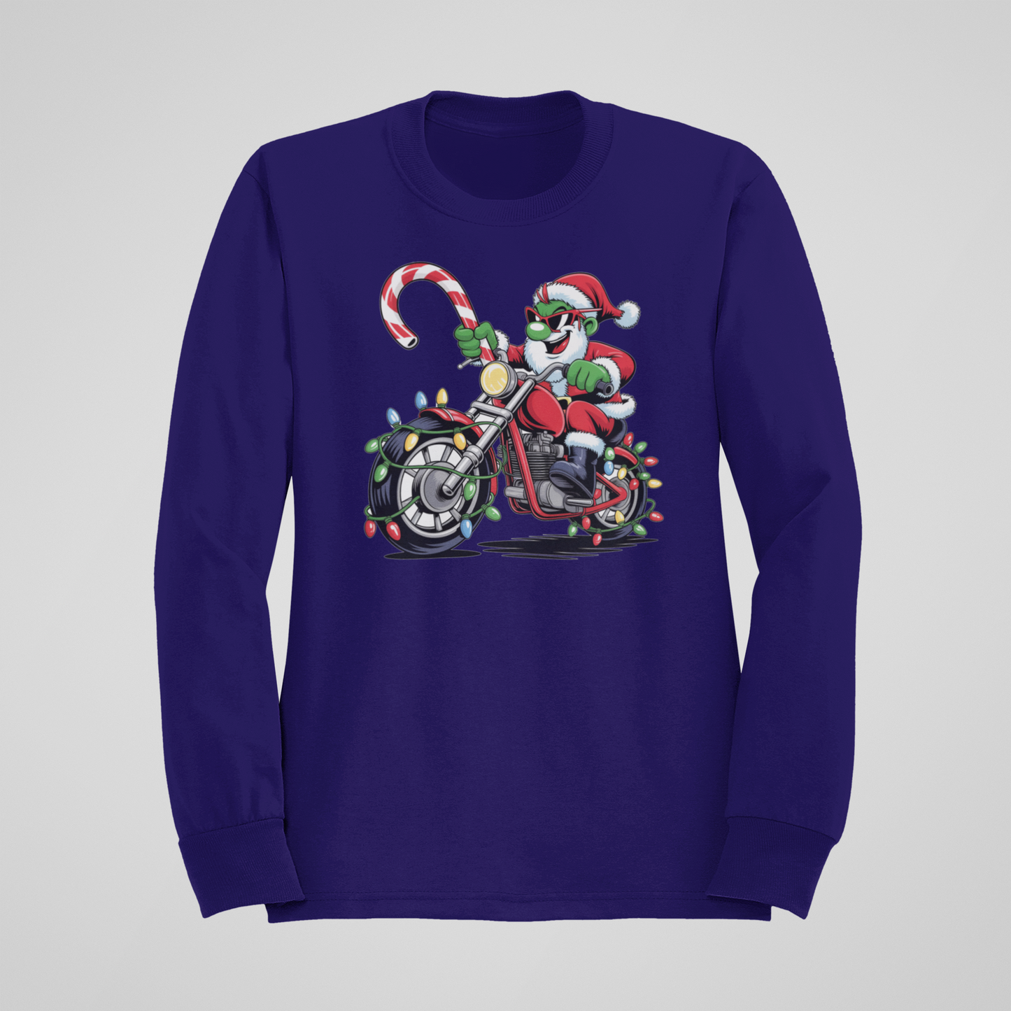 Biker Santa Seatshirt