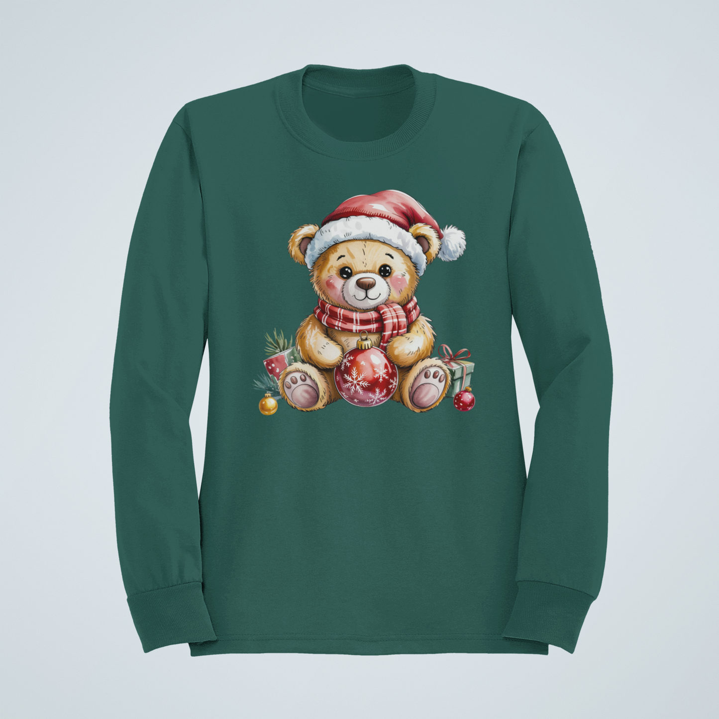 Christmas Teddy Bear Sweatshirt