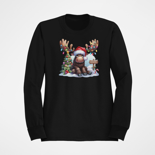 Christmas Moose Sweatshirt