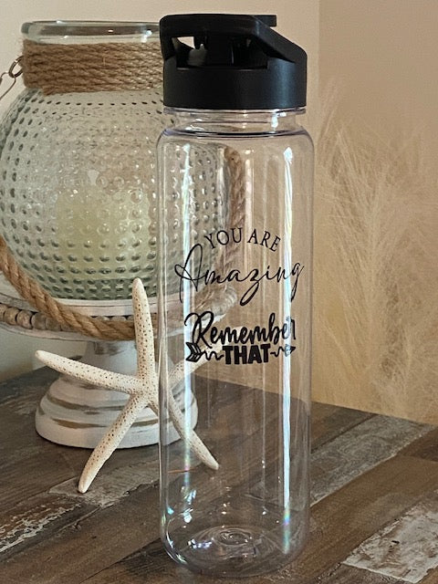 Clear Water Bottle