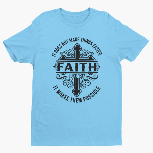 Faith Does Not Make Things Easier