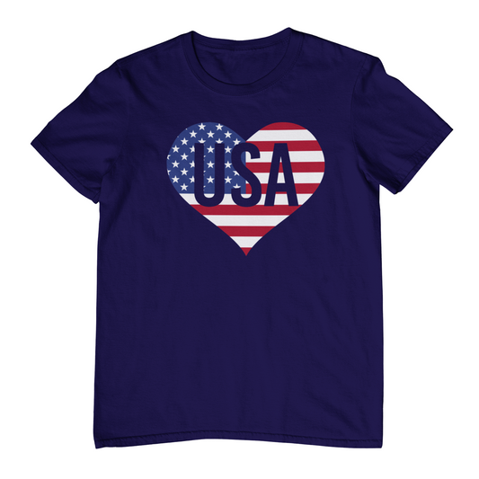 USA Heart Shirt