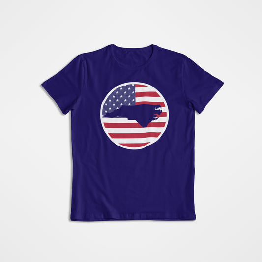 NC USA Flag Shirt