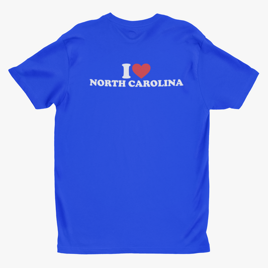 I Love North Carolina Shirt