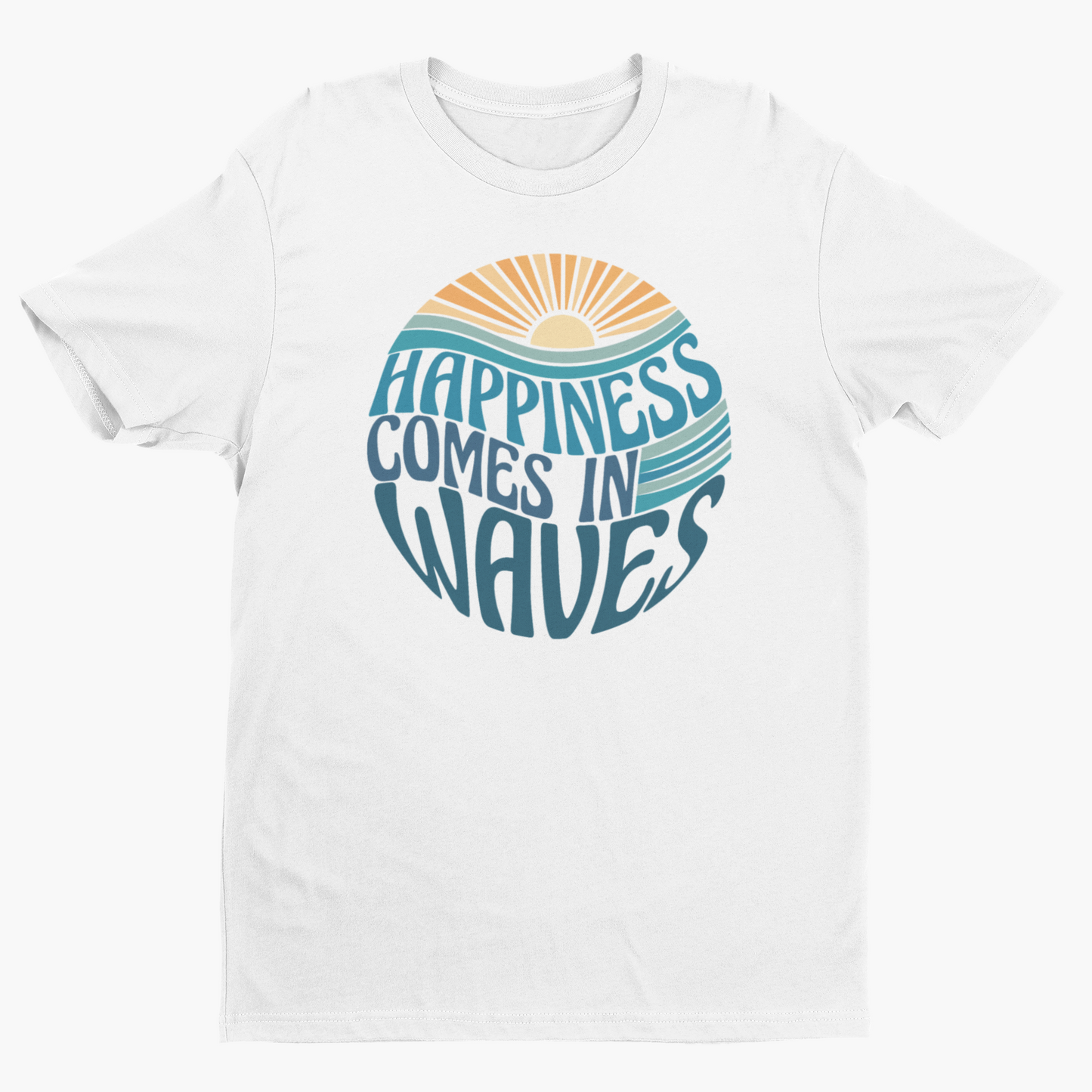 Happiness Comes In Waves Shirt