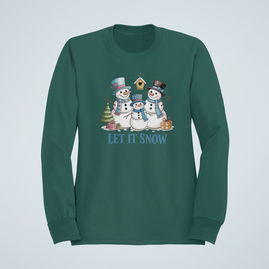 Let it Snow-Crewneck or Hooded Sweatshirt