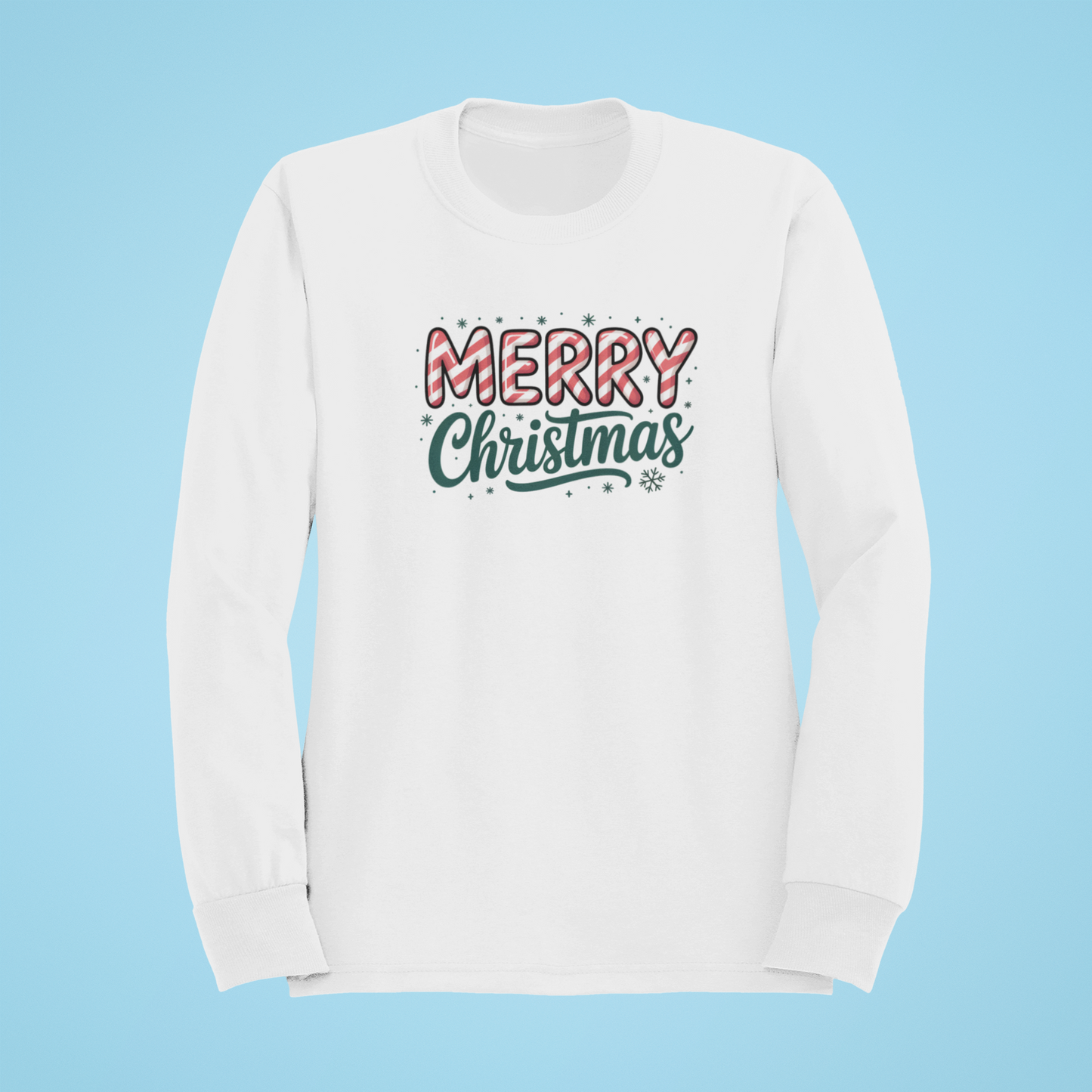 Peppermint Merry Christmas-Sweatshirt