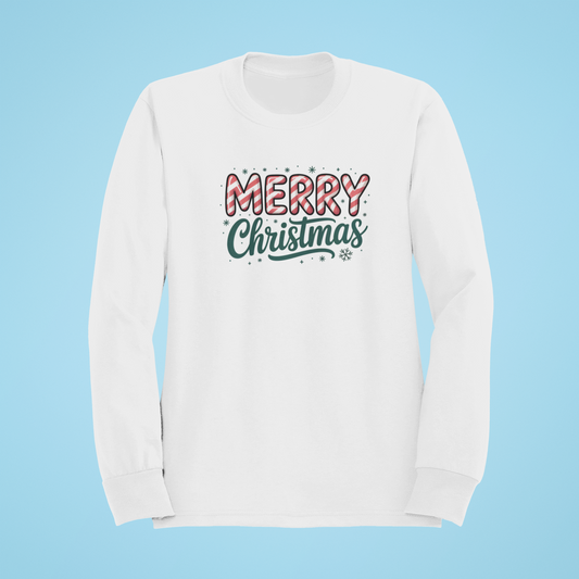 Peppermint Merry Christmas-Sweatshirt
