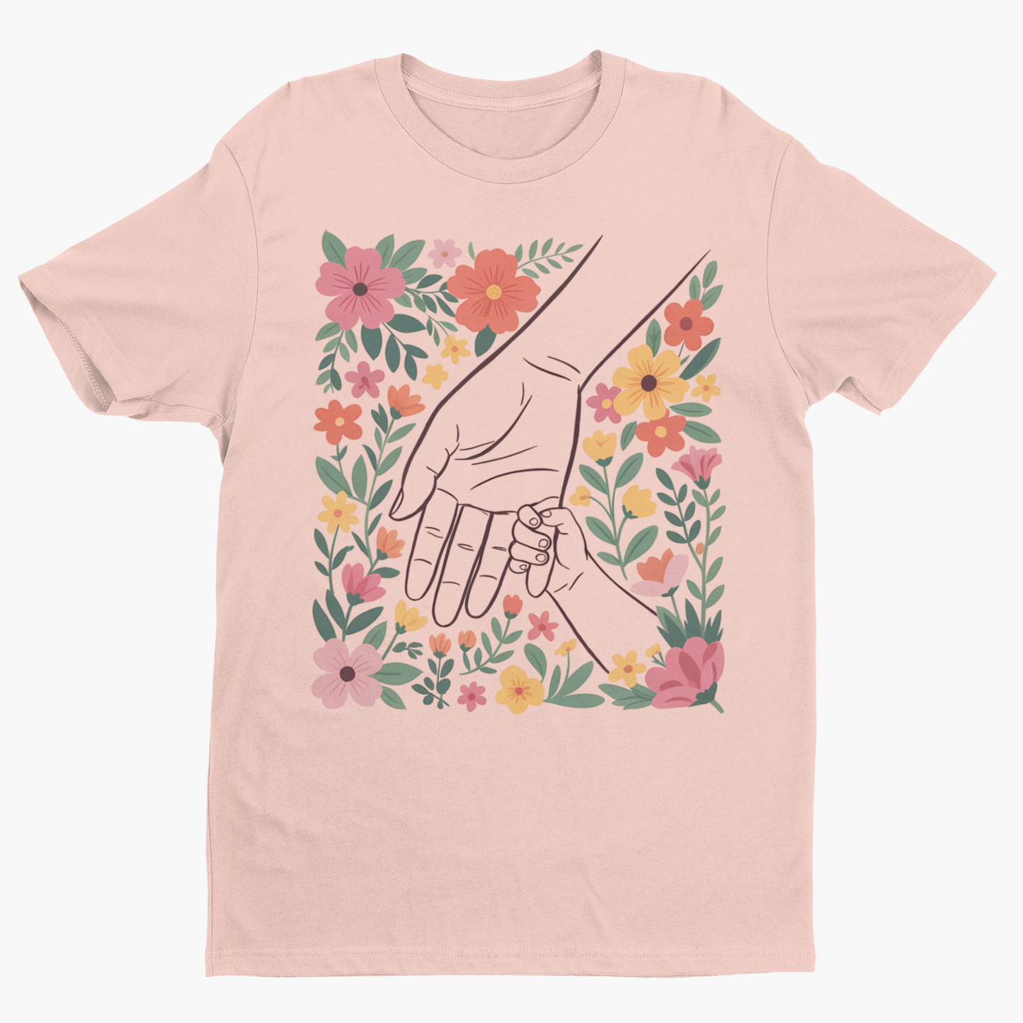 Mother and Child in Blooms