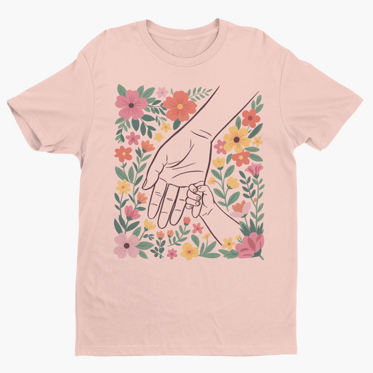 Mother and Child in Blooms