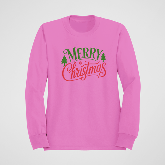 Script Merry Christmas Sweatshirt
