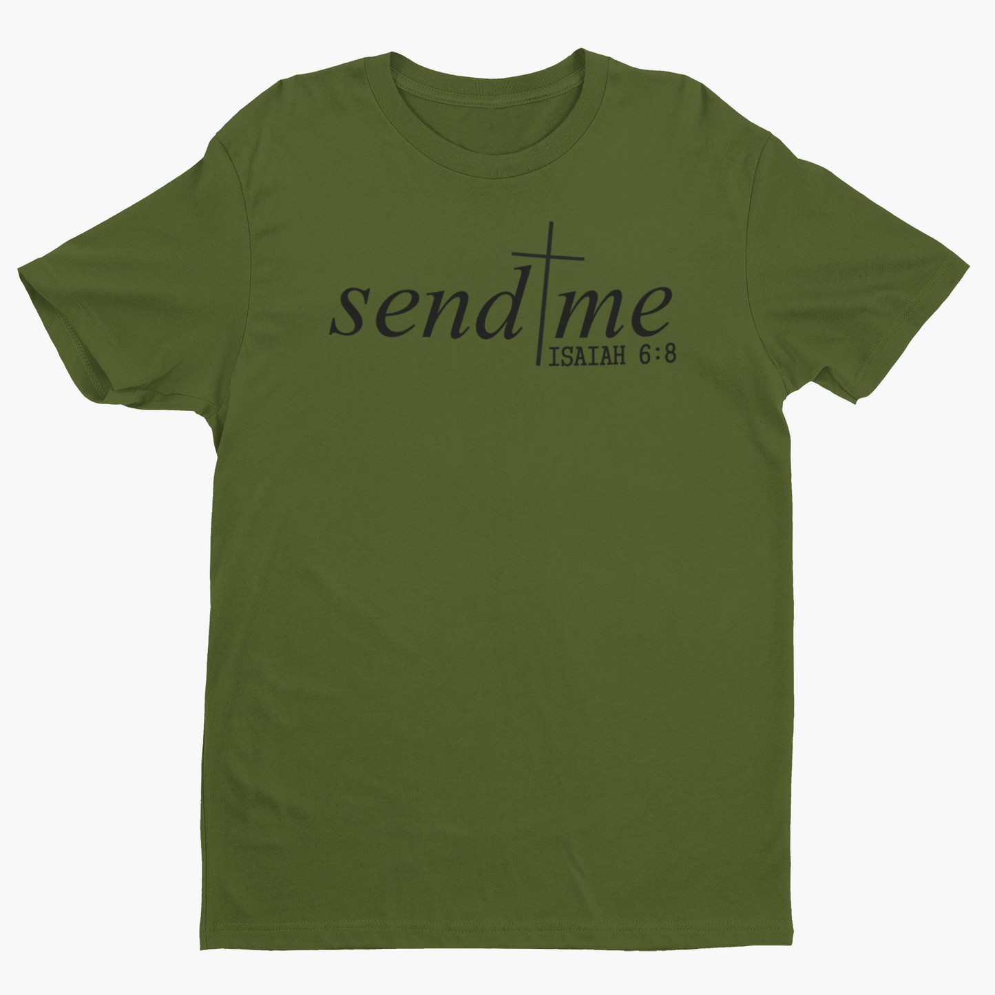 Send Me-Black Lettering