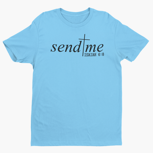 Send Me-Black Lettering