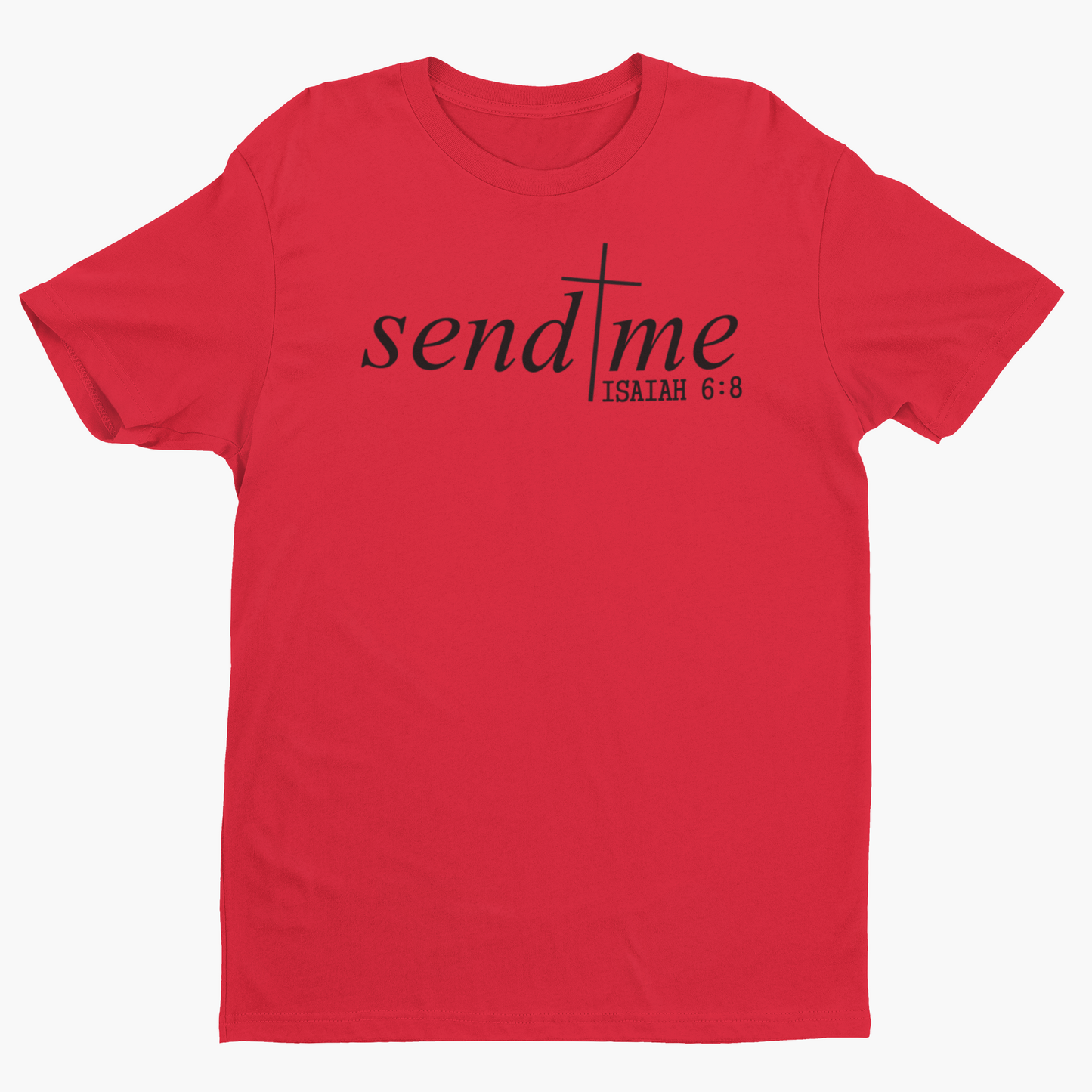 Send Me-Black Lettering