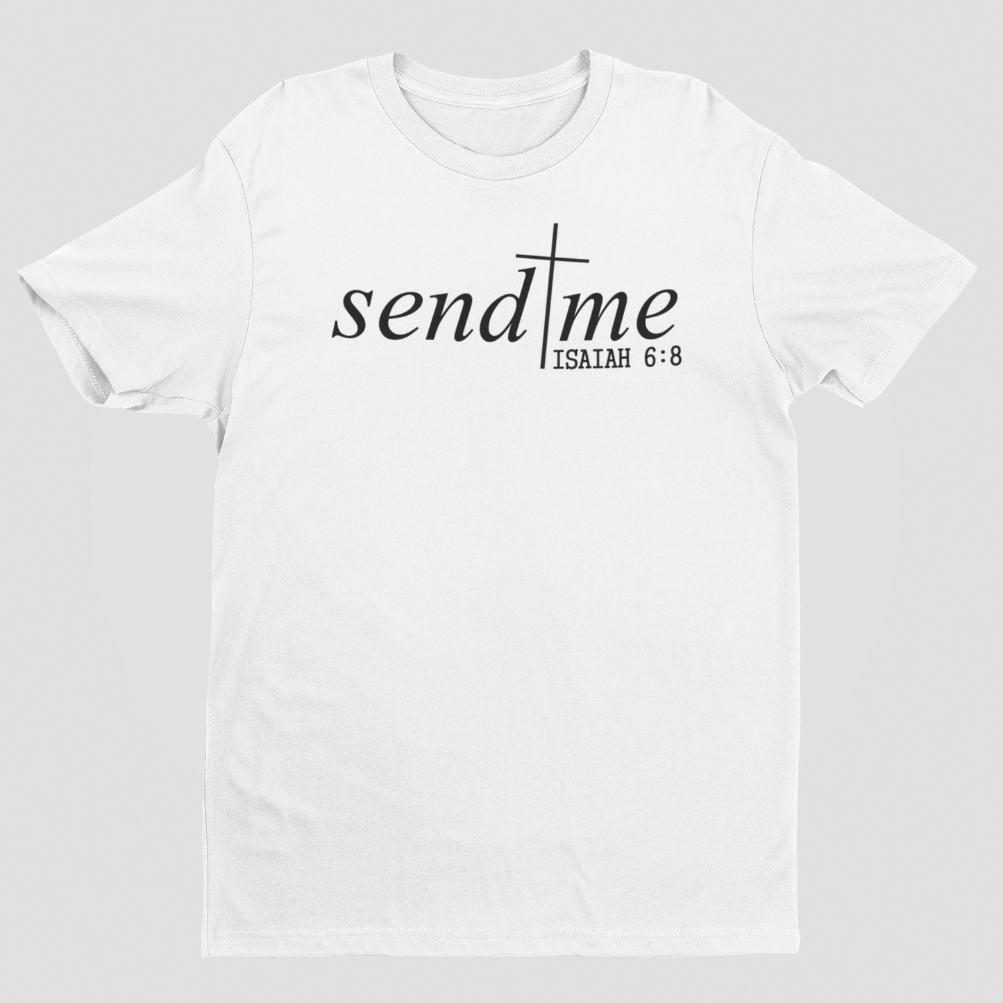 Send Me-Black Lettering