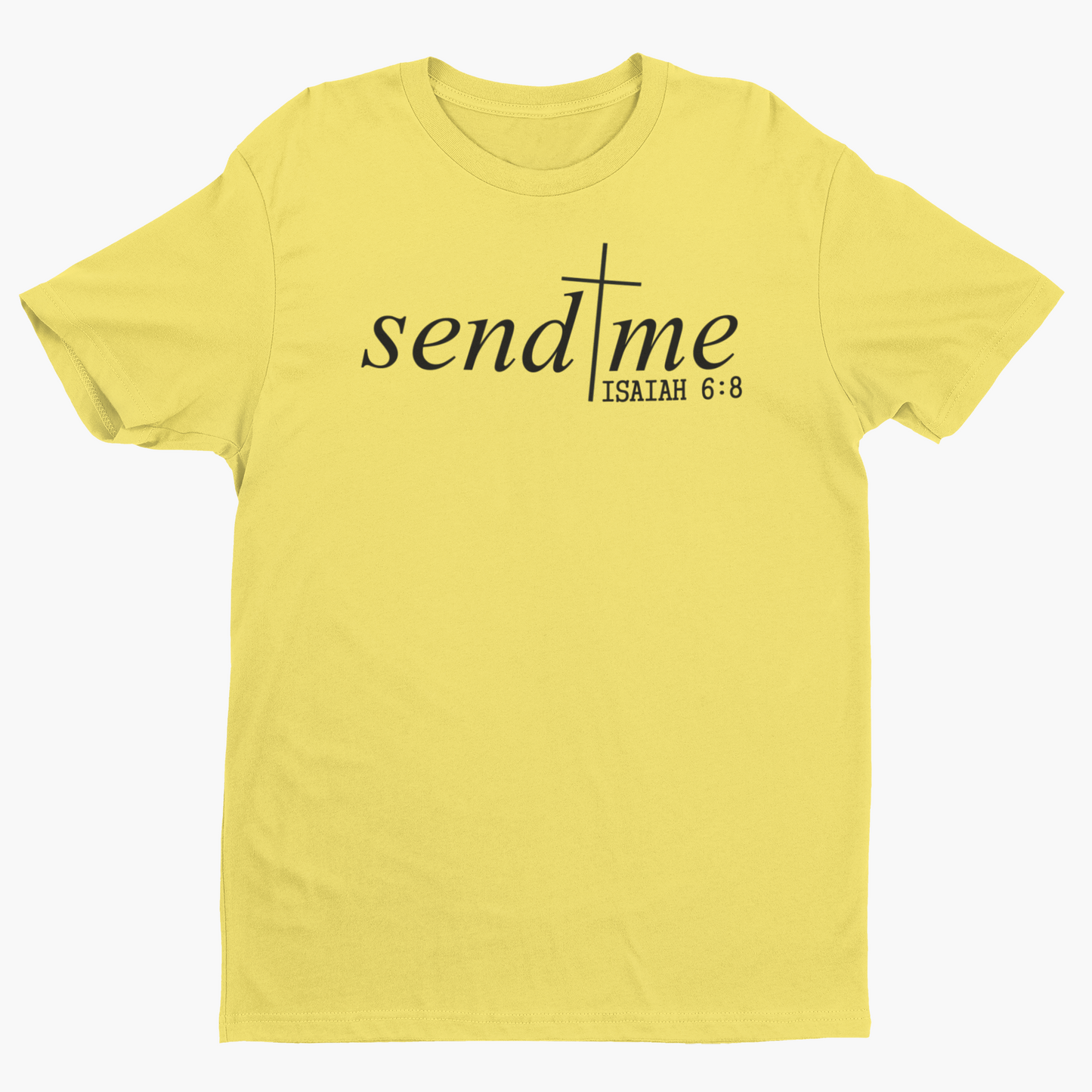 Send Me-Black Lettering