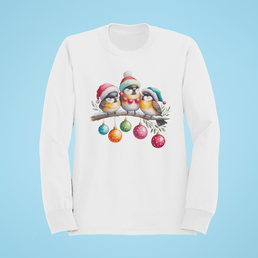 Santa's Songbirds-Crewneck or Hooded Sweatshirt