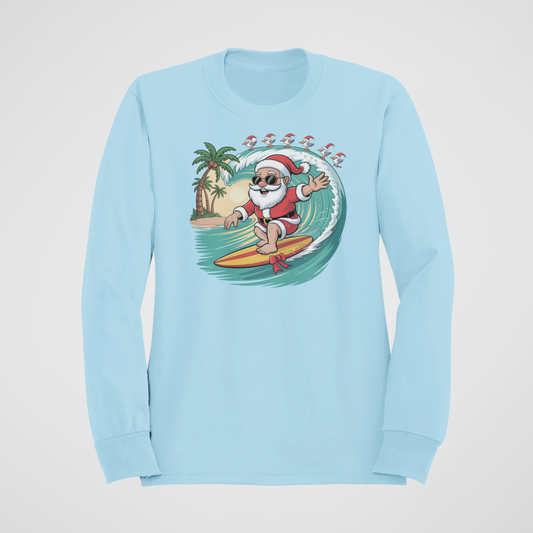 Surfin' Santa Sweatshirt