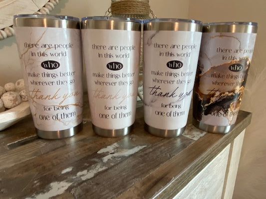 Tall Stainless-Steel Tumbler-20 oz.