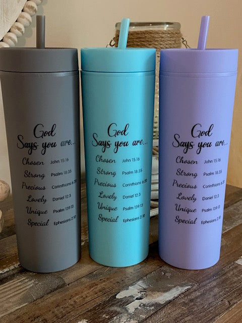 Tumbler-With God
