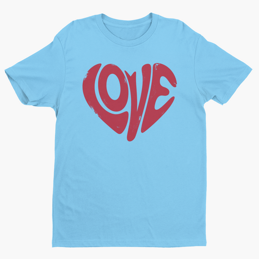 Retro Love Heart Design