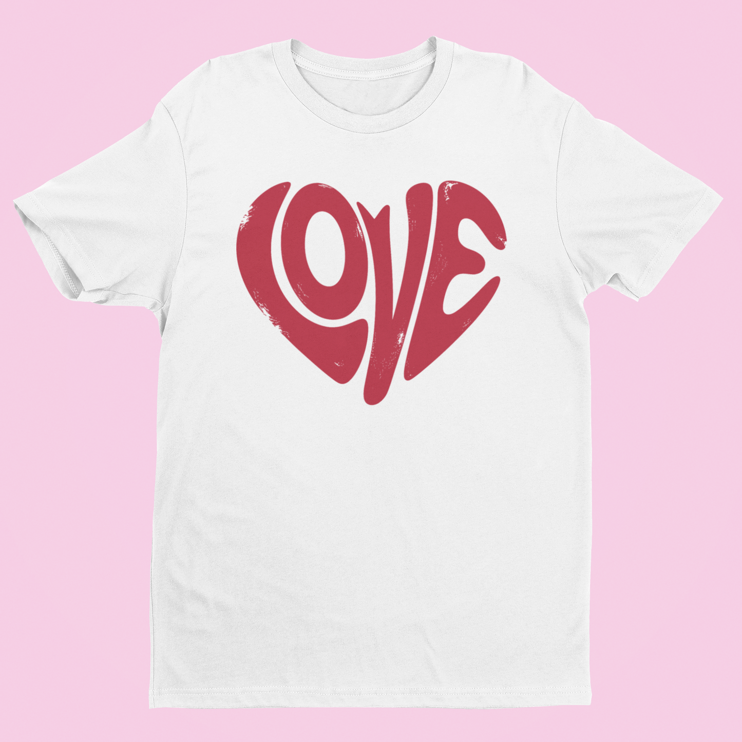 Retro Love Heart Design