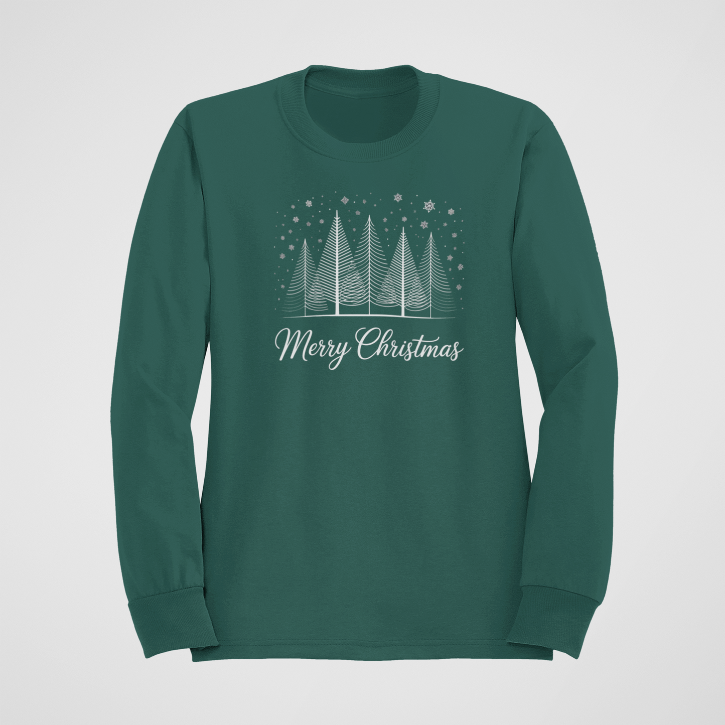 Classic Elegance Merry Christmas-Sweatshirt