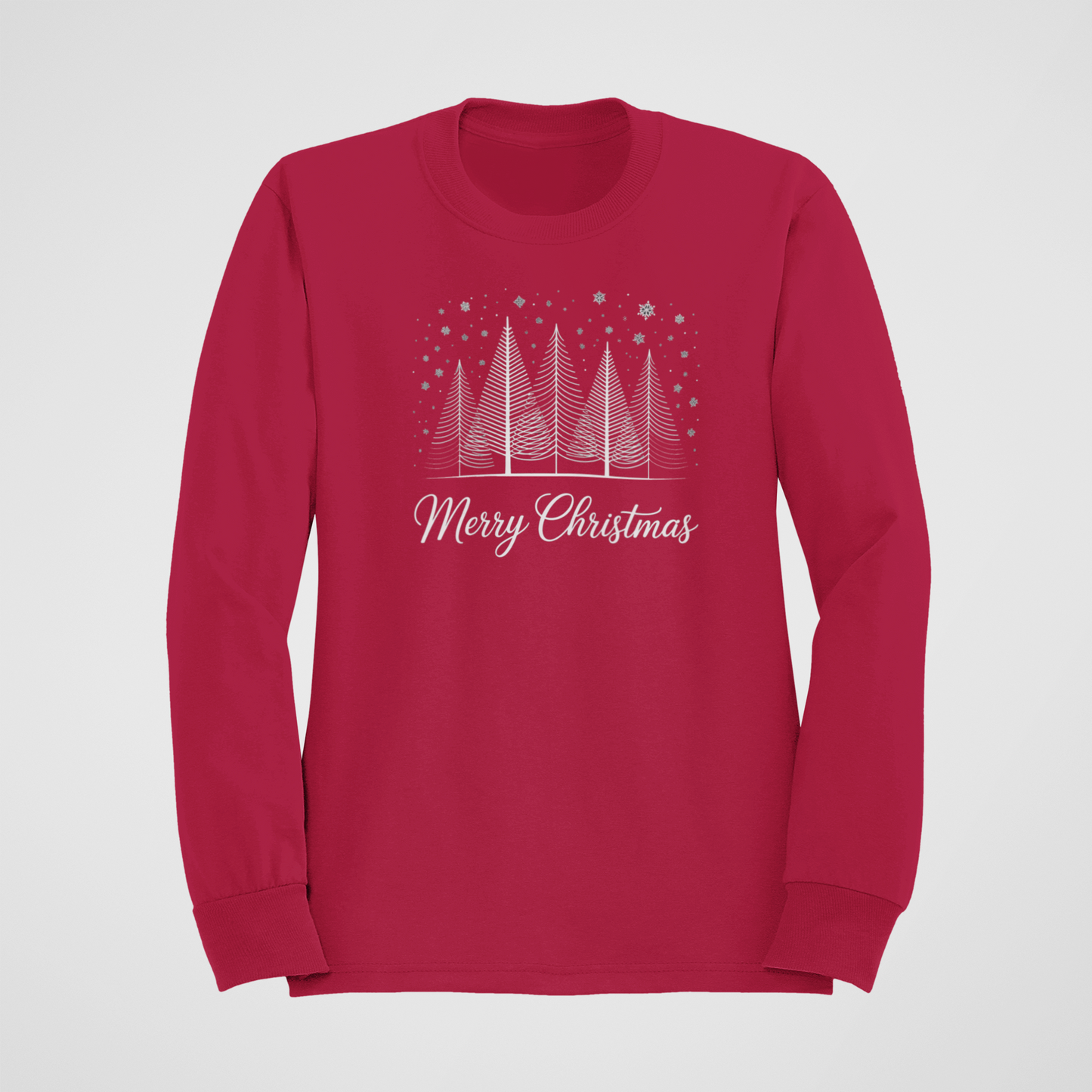 Classic Elegance Merry Christmas-Sweatshirt
