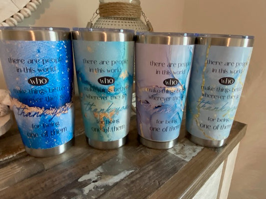 Tall Stainless-Steel Tumbler-20 oz.